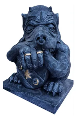 Zdjęcie produktu dla Figurka dekoracyjna Rzeźba 50 cm FIgures Statues Sculptures New Dragon Troll 28