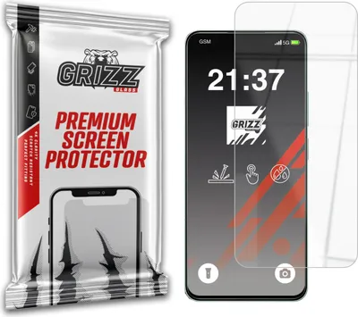 Zdjęcie produktu dla Ochraniacz ekranu GrizzGlass HybridGlass do Xiaomi Poco C75 - przezroczysty