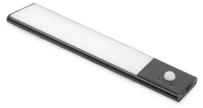 Obrázek produktu pro LED svítidlo Kaus Black dobíjitelné přes USB – pohybový senzor – 240 mm – černá barva
