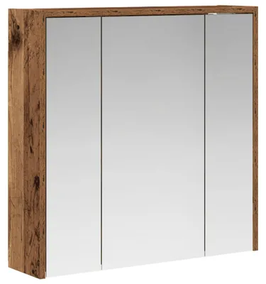 Image de Armoire Miroir de Salle de Bain Bois ancien 63,5 x 16 x 62,5 cm