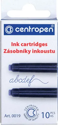 Productafbeelding van Centropen vulpennen – doos met 10 stuks / blauw