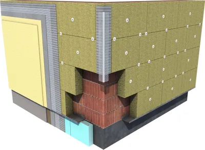 Produktbild von 100m² WDVS Steinwolle WLG034 Basispaket mmo 60mm Fassadendämmung WLG034 WDVS Putzträgerplatte Dämmplatte VWS Mineralwolle Wärmedämmung System