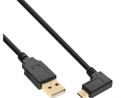 Produktbild von MicroConnect Micro USB Cable, Black, 0.5m (W125869018)