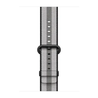 Produktbild von Apple MQVR2ZM/A, Band, Smartwatch, Schwarz, Grau, Apple, Watch 42mm, Nylon