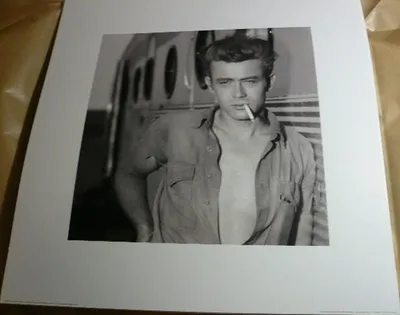 Zdjęcie produktu dla James Dean – REPRODUKCJA – 40 x 40 cm – Plakat