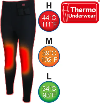Obrázek produktu pro Vyhřívané kalhoty THERMO UNDERWEAR PANTS velikost M-L 42-44