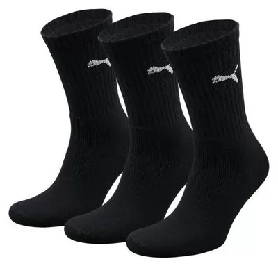 Produktbild von Socken PUMA CREW SOCK 3P 88035501 SCHWARZ Größe: 43-46