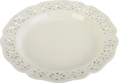 Zdjęcie produktu dla Elegancki Talerz Obiadowy Ceramiczny 30,5 cm w Kolorze Białym