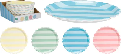 Zdjęcie produktu dla Talerz Z Melaminy 25Cm 4 Wzory