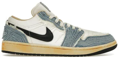 Produktbild von Jordan 1 Low SE WRMK Sashiko Denim - EU 40.5