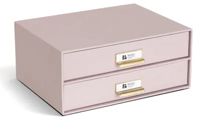 Productafbeelding van BIGSO BIRGER Opbergbox met 2 lades – Bureauopslag