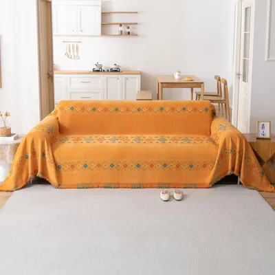 Obrázek produktu pro Měkká deka s vzorem "chenille" - pratelná - 180x130 cm - vhodná na pohovky - ekologická - pohodlná