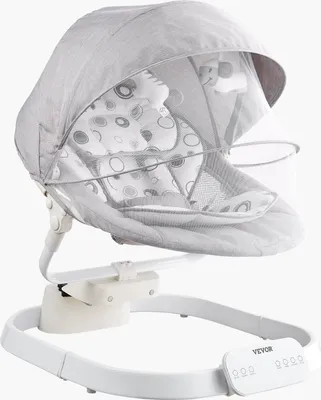 Image de Balançoire bébé Transat 3 positions Télécommande Bluetooth