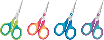 Produktbild von WEDO Bastelschere spitz f.sort Kinderschere Soft-Kid