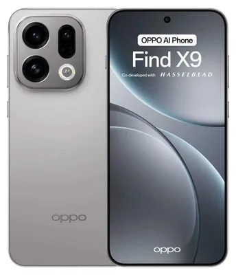 Zdjęcie produktu dla OPPO Find X9 , 16,7 cm (6.59"), 12 GB, 512 GB, 50 MP, Android 16.0, Szary, Tytan