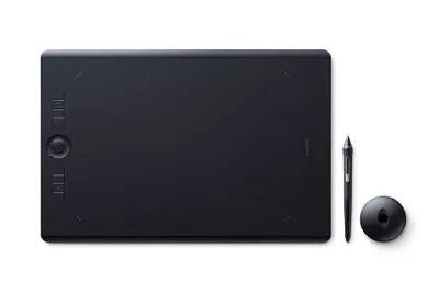Image de Wacom Intuos Pro Large - Numériseur - droitier et gaucher - 31.1 x 21.6 cm - multi-touch - électromagnétique