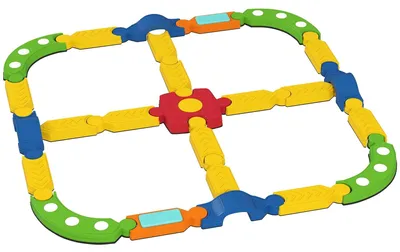 Obrázek produktu pro Dětská gymnastická hrazda | Barva: Vícebarevná | Rozměry: 176 x 176 x 10,5 cm