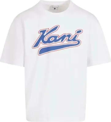 Produktbild von Karl Kani Herren T-Shirt Varsity Print white S