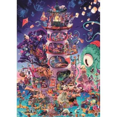 Zdjęcie produktu dla Puzzle Heye. 2000 elementów. Spójrz, latarnia morska!