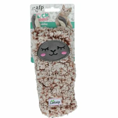 Produktbild von AFP Katzenspielzeug Kuschelsocke Lama
