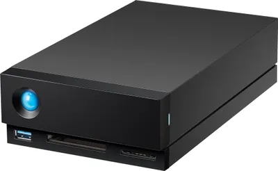 Produktbild von LaCie 1big Dock, 16 TB, 3.5", 3.2 Gen 1 (3.1 Gen 1), 7200 RPM, Schwarz