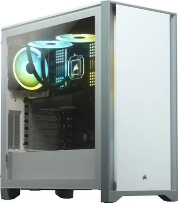 Immagine prodotto di Geh CORSAIR Midi 4000D (Tempered Glass) White