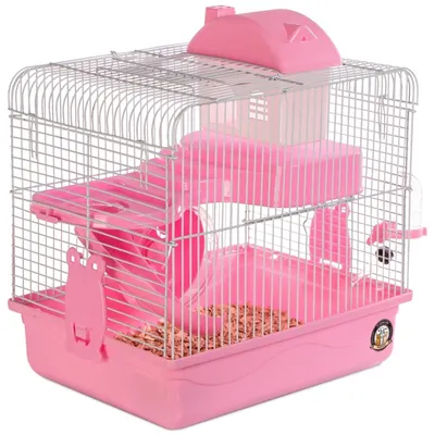 Zdjęcie produktu dla Furrever Friends Miku Homie L Pink - klatka dla małych gryzoni kompletny zestaw Furrever Friends