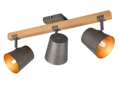 Zdjęcie produktu dla Lampa sufitowa nowoczesna BELL srebrny Trio 801900367