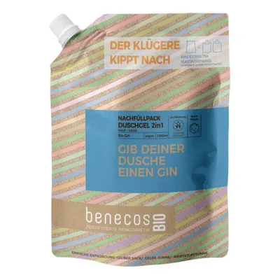 Zdjęcie produktu dla Gin - Żel pod prysznic 2w1 skóra+włosy uzupełnienie 1L
