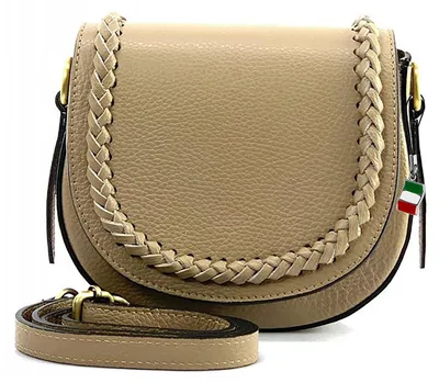 Obrázek produktu pro Kožená taška přes rameno Florence taupe beige OTF806C