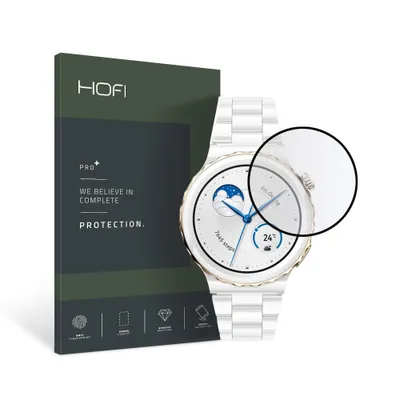 Obrázek produktu pro Hofi Hybrid Pro+ Tvrzen sklo pro Huawei Watch GT 3 Pro 43mm, ern