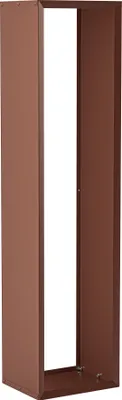 Produktbild von hiyard Wooker High Brennholzregal – Kaminholzregal  / Holzlagersystem / 49 x 199 cm / rostbraun