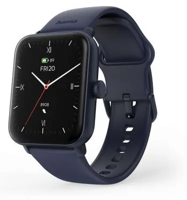 Obrázek produktu pro HAMA Smartwatch 16,3–20,4 cm 1,65'' HF GPS BT Tel. Funct. IP68 bl