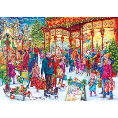 Produktbild von GIBSONS Puzzle Limited Christmas Edition: Winter Wonderland 1000 Teile