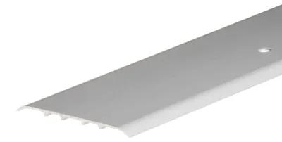 Zdjęcie produktu dla Profil progowy płaski aluminiowy 80mm Cezar Srebrny Mat 2m
