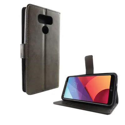 Produktbild von Schutz Hülle Blumen für Handy LG G6 Grau
