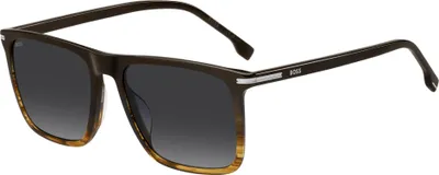 Produktbild von Hugo Boss BOSS 1750/G/S Brown shaded horn 56/18/145 Herren Sonnenbrillen