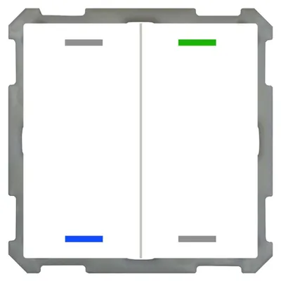 Zdjęcie produktu dla MDT BE-TAL63T2.01 Przycisk światła 63 2-gang RGB-W Temp