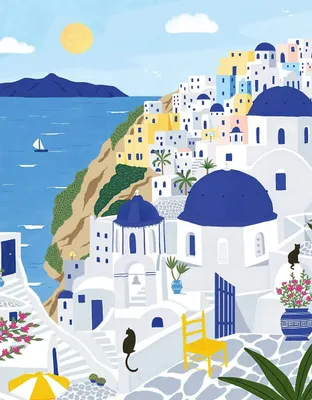 Obrázok produktu pre Pieces & Peace - Puzzle Santorini, Grécko - 500 dielov
