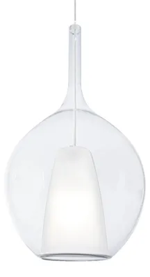 Zdjęcie produktu dla Lampa wisząca Ideal Lux 2x E27, przezroczysta, IP20, KALIQUE 359670