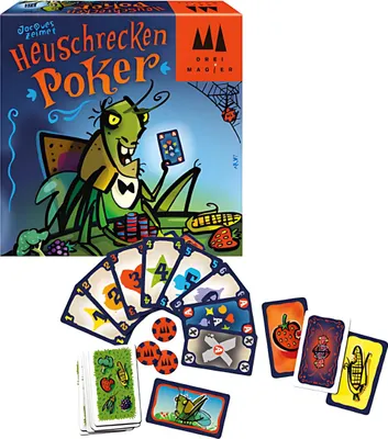 Image de Schmidt Spiele 40893 Sauterelle Poker