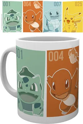 Produktbild von Aiptek Pokemon Mug 320Ml Starters