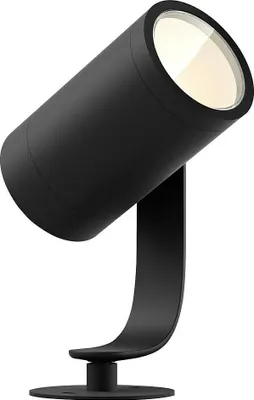 Produktbild von Philips Hue White & Color Ambiance Lily Spot 1 flg. Basis Schwarz 640lm
