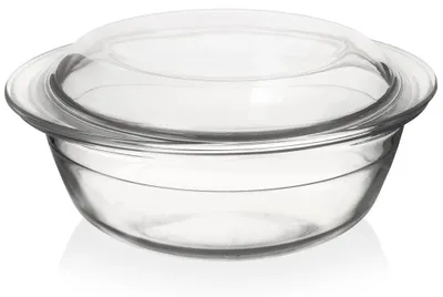 Obrázok produktu pre Forma na zapekanie – Gratinovacia forma – Žiaruvzdorné sklo – S pokrievkou – 27 x 23 x 11,5 cm – 2,2 l