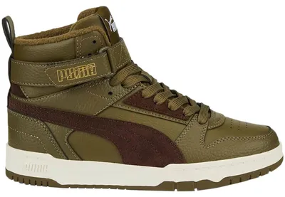 Produktbild von Puma - Kinder Schuhe, Leder MR2522 (23 EU) (Grün)