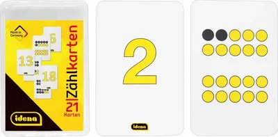 Produktbild von Idena Zählkarten 0-20 21 Stück