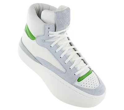 Produktbild von Y-3 Centennial Hi - Herren Premium Sneakers adidas Schuhe Weiß IG0798 , EU 43 1/3 UK 9