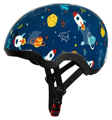 Produktbild von Kinderfahrradhelm - Kinderhelm - Für sicheres Radfahren - Verstellbare Größe - 48-52 cm - Blau