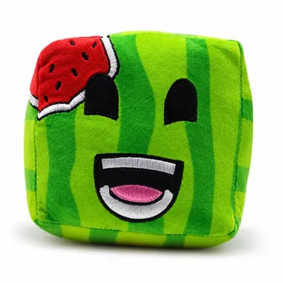 Obrázok produktu pre Wiztex, plyšová hračka "Sunny a Melon", 16 cm, štvorcová, ideálna ako darček – plyšová hračka v anime štýle – zberateľská hračka inšpirovaná hrami