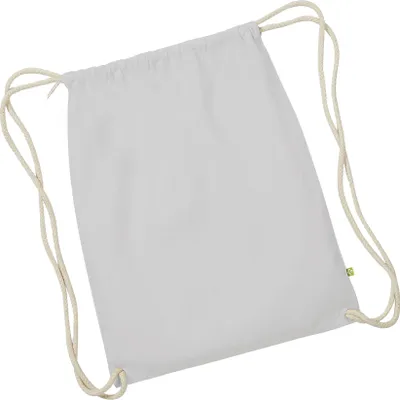 Produktbild von Westford Mill Earthware Organic Turnbeutel (13 Liter) BC3351 (Einheitsgröße) (Hellgrau)